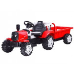 Elektrický traktor s vlečkou na diaľkové ovládanie PA0234  2,4G červený